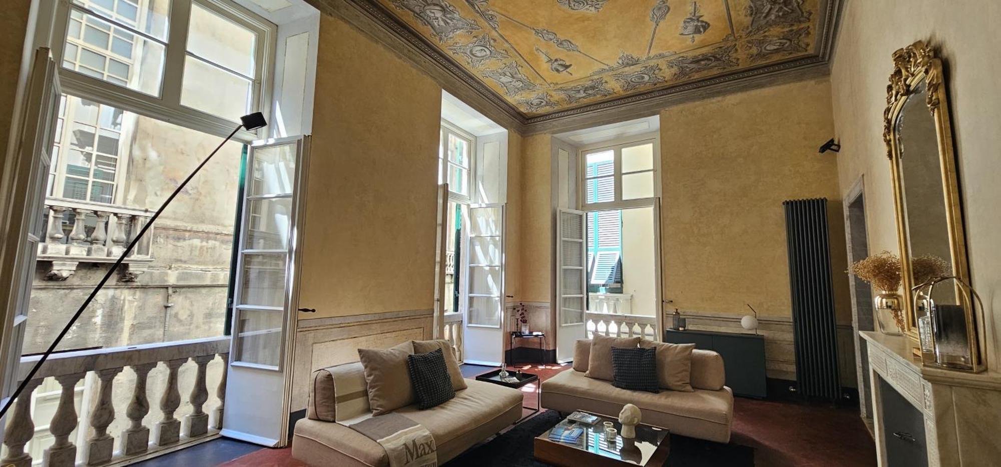 Eleven Luxury Suite - Dimora Affrescata Del '500 A Pochi Passi Dall'Acquario Genoa Exterior photo